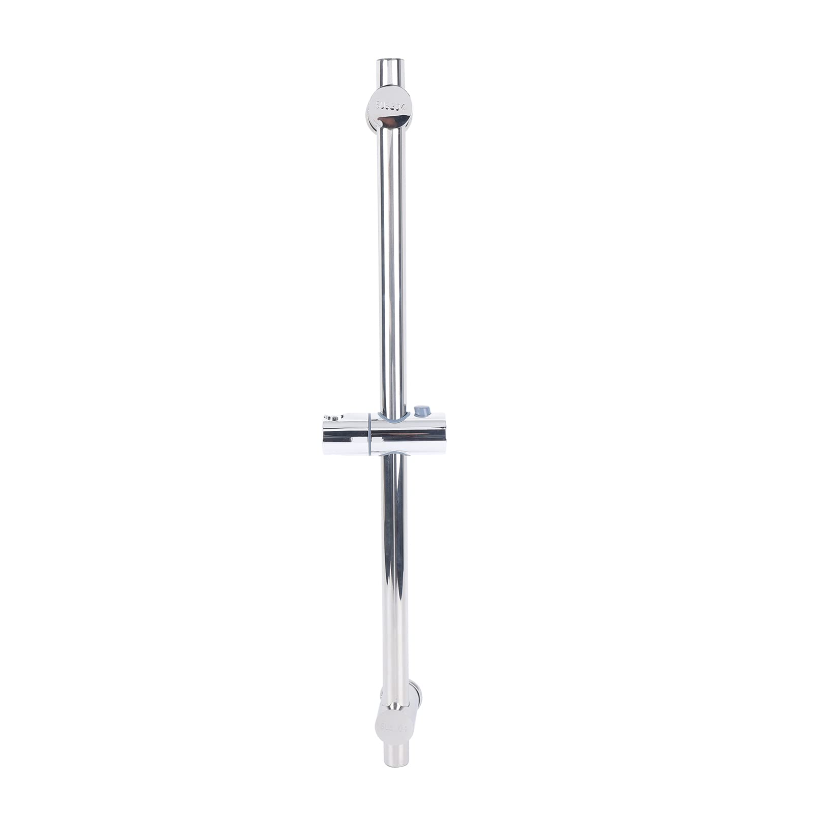 Barre de douche en acier inoxydable 304 - 66 cm - Angle réglable - Support de pommeau de douche