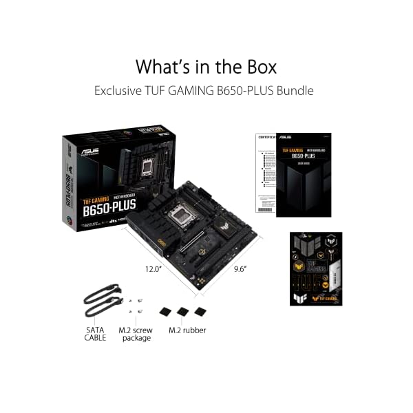 ASUS TUF Gaming B650-PLUS (VRM de 14 Fases, PCIe 5.0 M.2, DDR5) - Image 3