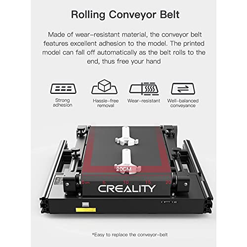 Image of 3IDEA CR-30 3D Printer (3DPrintMill) | Infinite Z Belt Printer for Continuous Printing | CoreXY Motion | Upgraded 32-bit Silent Board | Dual Gear Metal Extruder | Printing Size 200x170 mm
