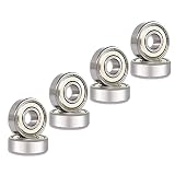 BYSUISAN 608ZZ ABEC-3 P6 Skate Bearings for Roller Inline Skate Wheel Skateboard Roller Blades Scoot