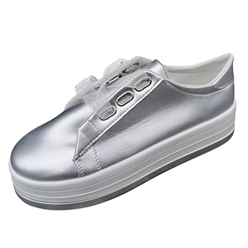 Zapatillas Mujer Sin Cordones Cojín Aire Ligero Zapatos Gimnasio Atlético Transpirable Comodas Y Ligeras Fitness Gym Jogging Outdoor Casual Correr Tenis