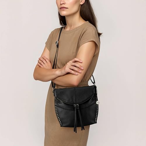 Image of The Sak Silverlake Crossbody Purse - Women's Casual Purse For Everyday & Travel - Leather Bag with Adjustable Strap & Zipper