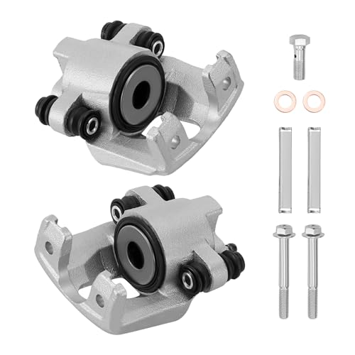 BDFHYK 2pcs Rear Disc Brake Caliper Compatible with Ford Expedition/F-150/F-150 Heritage/F-250 1997-2004, Compatible with Lincoln Navigator/Town Car 1999-2011 5.4L V8/4.6L V8, 18-4679,18-4678