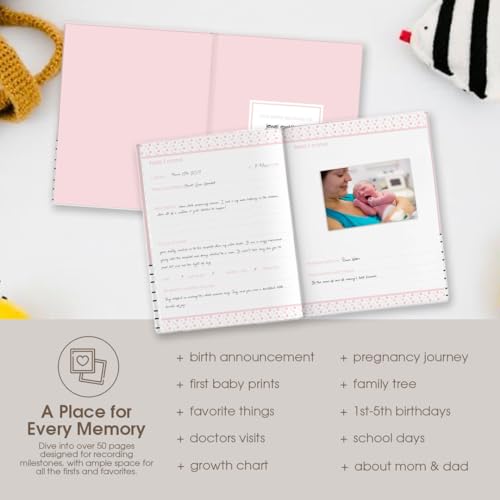 Pearhead 73007 Hello Baby First 5 Years Memory Book thumb #3