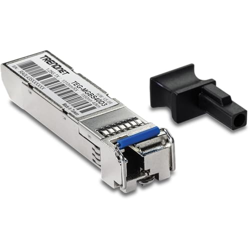 TrendNet TEG-MGBS40D3 caméra IP module argent SFP monomode à haute vitesse bidirectionnelle