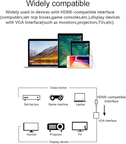 Listado de Adaptador hdmi a vga para comprar online. 20 Imagen adicional