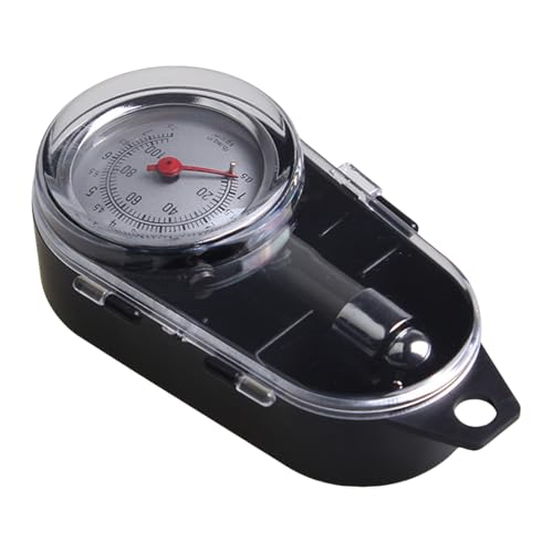 Zkydhbd Precisionstest Tool Tragbarer Reifenluftdrucktester Edelstahl Reifen Druckanzeige Für Auto 0-100PSI Extreme Wetterreifen Sicherheit Sicherheit