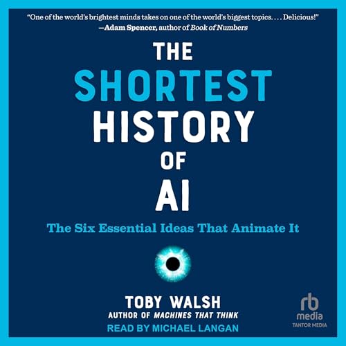 Page de couverture de The Shortest History of AI