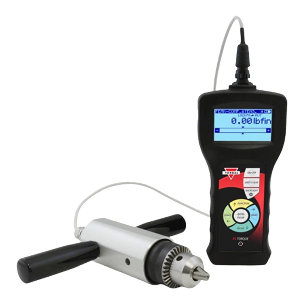 FSB2 Torbal FSB Chuck Clamp Torque Gauge, 17lbf.in x 0.01lbf.in, 1000Hz, 1.2A, 12V