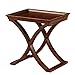 WGFGXQ Tous Table en Bois rectangulaire en Bois Massif Salon Chambre Balcon Table d'appoint Meubles de Style rétro Couleur châtaigne