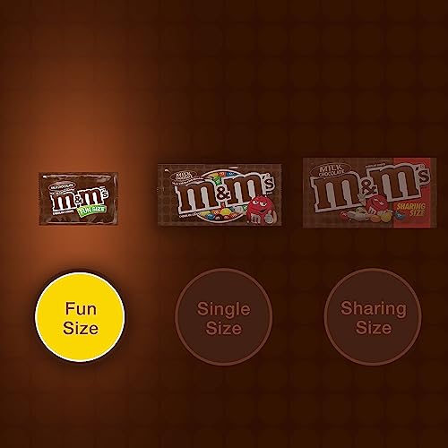 image for M&M'S Original, Peanut, Peanut Butter Variety Pack Fun Size Chocolate 