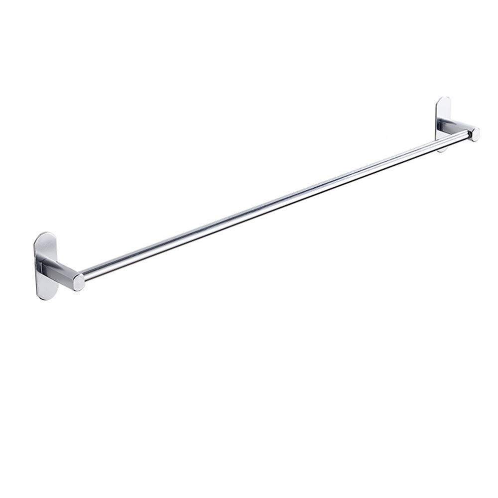 Rail de baignoire en aluminium pour organiser les serviettes de toute la famille