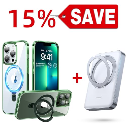 TORRAS 10000mAh Magsafe Power Bank — Buy Together to Save 15%