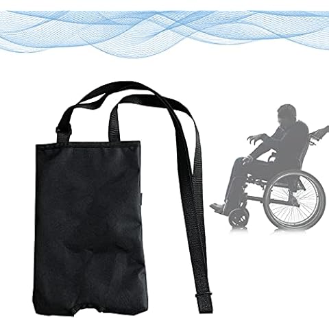 Wasserdichte Katheter-tasche, Urinbeutelhalter, Drainagebeutel-Fixiervorrichtung mit Einstellbarer, Waschbarer und Wiederverwendbarer, Hoher Kapazität(1000 ML, 1500 ML, 2000 ML) ,Schwarz,L(2000ML) Cover