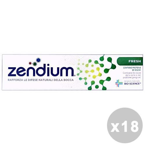 glooke Selected Zendium Dentifrice Fresh  Lot de 18 x 80 g