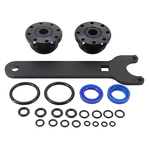 Image of HS5157 HC5345 Front Mount Hydraulic Steering Cylinder Seal Set W /Pin Wrench for HC5340 HC5341 HC5342 HC5343 HC5344 HC5346 HC5347 HC5348 HC5358 HC5365 HC5375 HC5394 HC5445 HC6750 HC6751