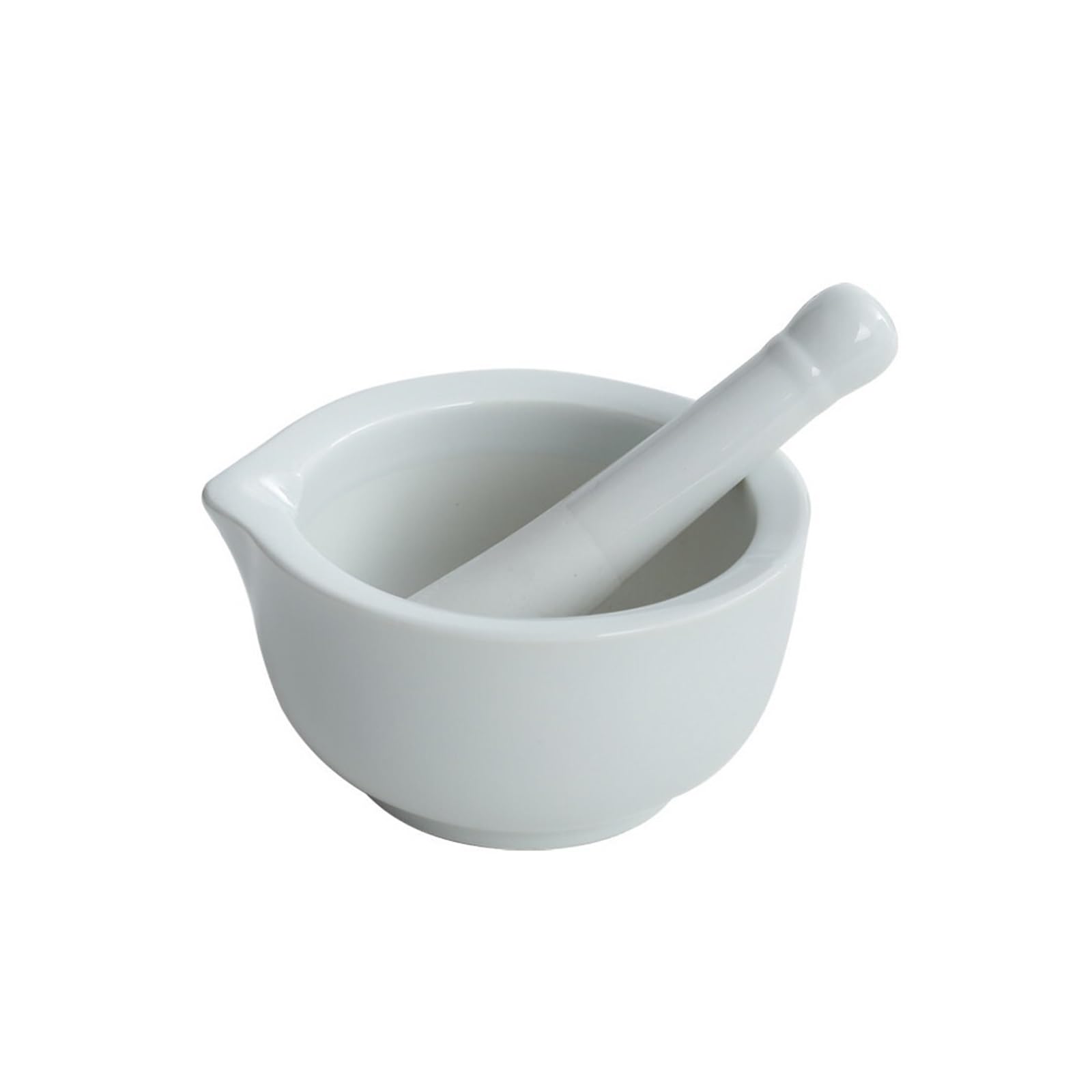 Dh2yjnbf3 White Mortar And Pestle Set Ceramic Kitchen Tools Household Garlic Press Manual Mortar And Pestle Herb Crusher