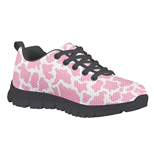 AmzPrint Watermelon Print Lightweight Non Slip Unisex-Child Cute Run Sneakers for Sport Lace Up Flat Girls Size 4 Sneakers2
