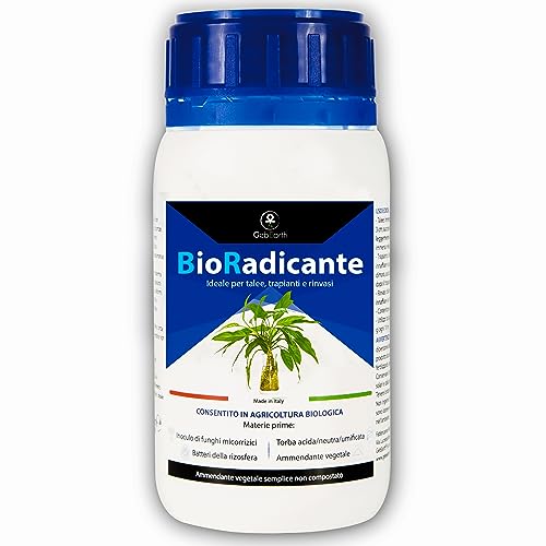 GebEarth® - Radicante per Talee Professionale 100% Biologico, Stimola la Radicazione per Talee e Rinvasi, ricco di Funghi e Batteri Benefici