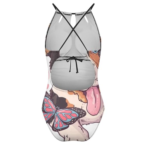 Monokini contrôle ventre contre les complexes à la plage