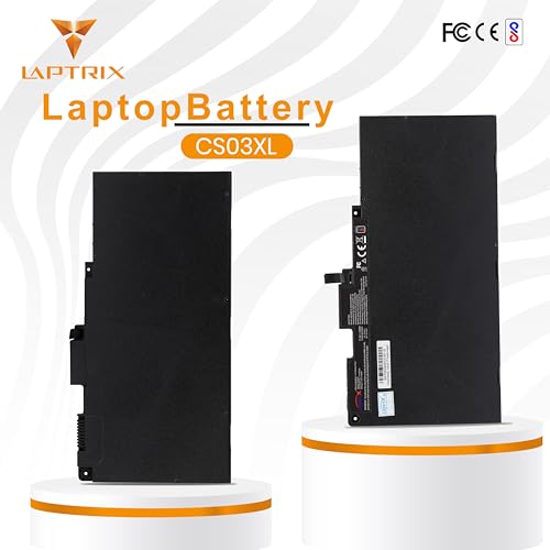 Image of Laptrix CS03 CS03XL Laptop Battery for Compatible HP EliteBook 840 G3 848 G3 745 G3 840 G4 848 G4 850 G4 755 G4 745 G4 ZBook 15u G3 G4 mt42 mt43 Series 800231-1C1 800513-001 Laptop Battery