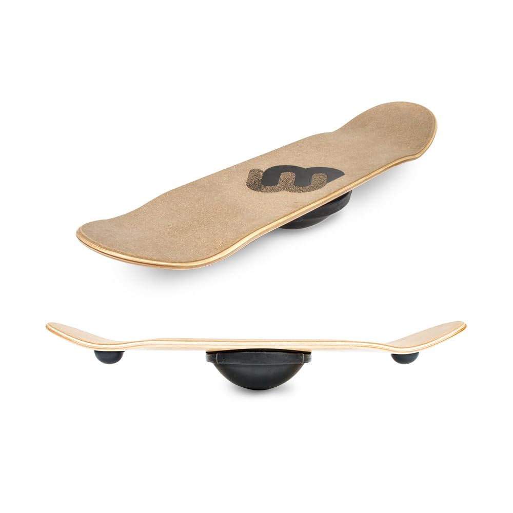 Whirly Board バランスボード Whirly Board 360˚ Spinning Wooden Balance Board & Agility