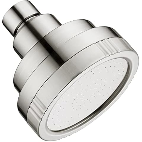 BRIGHT SHOWERS Brushed Nickel High Pressure Showerhead Cover