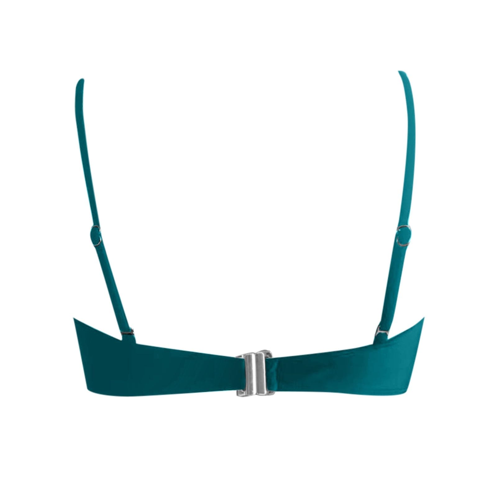 Haut de Maillot de Bain Femme Bandeau Push-Up Sexy Bikini Bandeau Bretelles Amovibles et sans Bretelles Col en V Croisée Hauts de Bikinis pour Femme Haut de Bikini