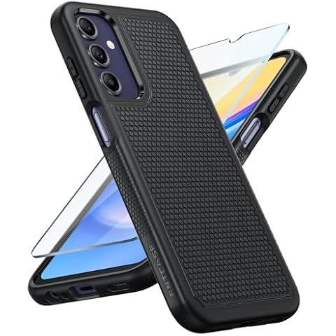 FNTCASE Samsung A15 Shockproof Phone Case Cover