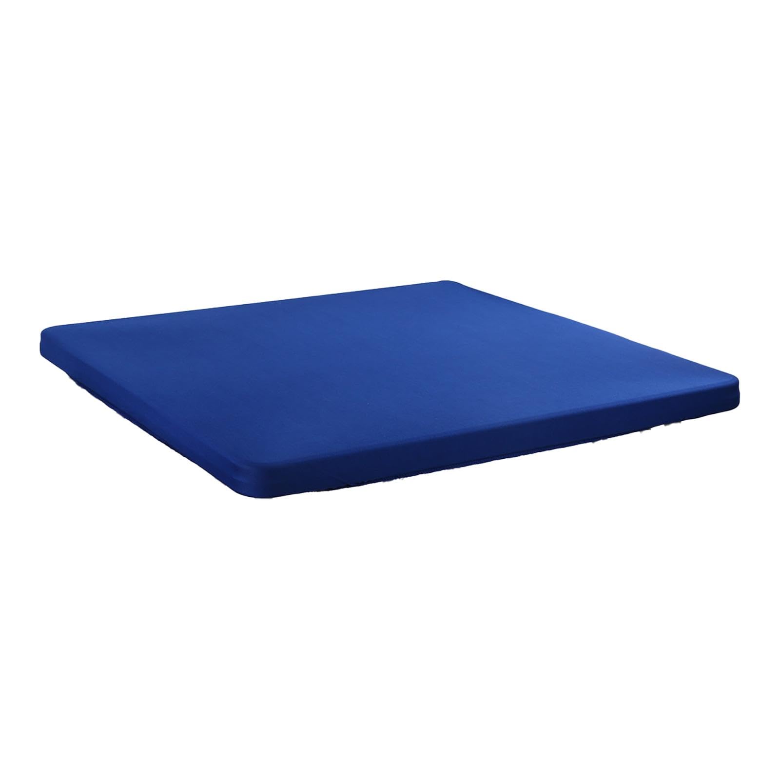 Square Table Cover Stretchable Elastic Tablecloth for Dinner Party End Table BlueHome & Garden|Kitchen, Dining & Bar|Linens & Textiles|Tablecloths-image-23