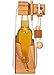 Zederello Mini puzzle per bottiglie di birra da 0,33 litri, per piccole bottiglie, indovinelli, cassaforte in legno, pillole