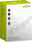 goobay 57945 10er LED Rentier Lichterkette, Weihnachtsdekoration, Innen Deko, batteriebetrieb,...