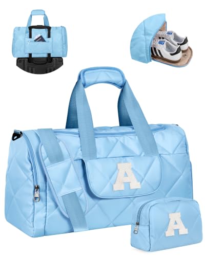 Elilier Initial Travel Duffel Bag