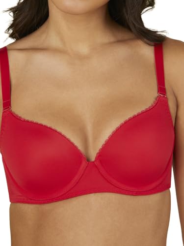 Image of Triumph International Women's Cotton Wire Free Modern Full-Coverage Bra (20I319)