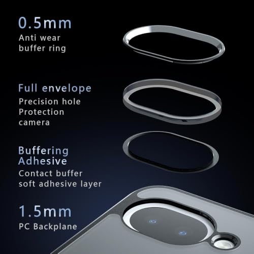 Image of Matte PC+TPU Phone Case for Google Pixel 10a, Black | Air Bag Protection, Anti-Fingerprint, Micro Arc Edge, Never Turns Yellow, Skin-Friendly Feel