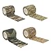 EKIND Multi-Functional Self-Adhesive Protective Camouflage Stealth Waterproof Tape Wrap (4 Type Camo, Pack of 4)