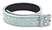 BC Belts Leather Belt Strap with Embossed Western Scrollwork 1.5