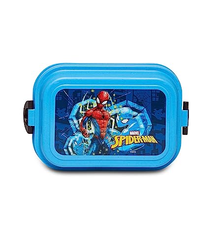 Seven Spider-Man Lunch Box, Blue, School and Kindergarten, Disney Official, Children's Lunch Box Elementary School