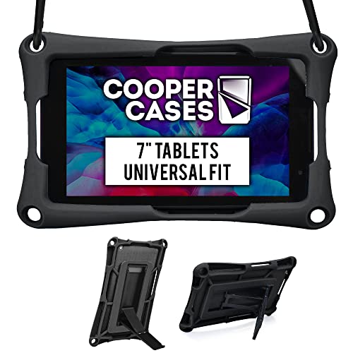 Cooper Trooper Coque Résistante pour Tablette 7" | Housse À Format Universelle Enfant Adulte avec Béquille et Sangle Cover