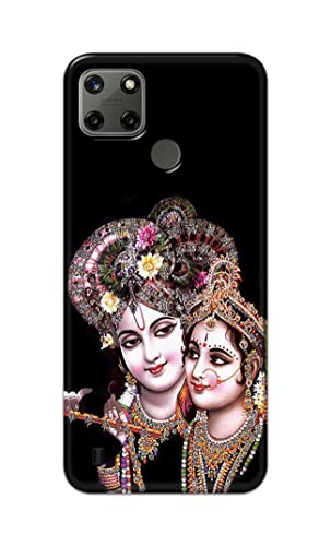 Image of PRINTFIDAA� Printed Hard Back Cover Case for Realme C21Y | Realme C25Y Back Cover (Radha Krishna) -2808