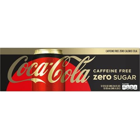 Coca-Cola Zero Caffeine-Free Soda, 12 Fl Oz (pack of 12) Cover