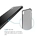 Luvvitt Clear Grip Case with Air Pocket Reinforced Corners for iPhone X 10 (2017) - Transparent Black