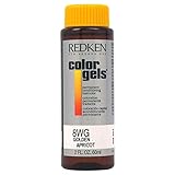 Redken Color Gels Permanent Conditioning 8WG Golden Apricot for Unisex 2 Oz, 2 Ounce