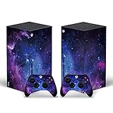 CENSTEEL Xbox SeriesxSkins Wrap Sticker with Two Free Wireless Controller Decals,Whole Body Protecti