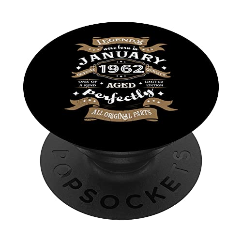 Leyendas nacieron en enero de 1962 regalo de cumpleaños PopSockets PopGrip Intercambiable