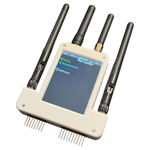 External Antenna Device Module Compatible for FlipperZero Module with 2.8inch Screen WiFi+433 M+GPS Module for Flipper Zero,4 in 1 Module ESP32-S3 WiFi Dev Board Supports for Marauder Little Dolphin
