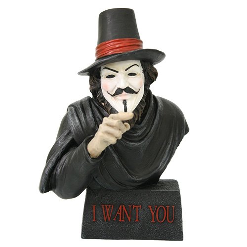 GUY FAWKES商品 south-korea-2-oz-silver-guy-