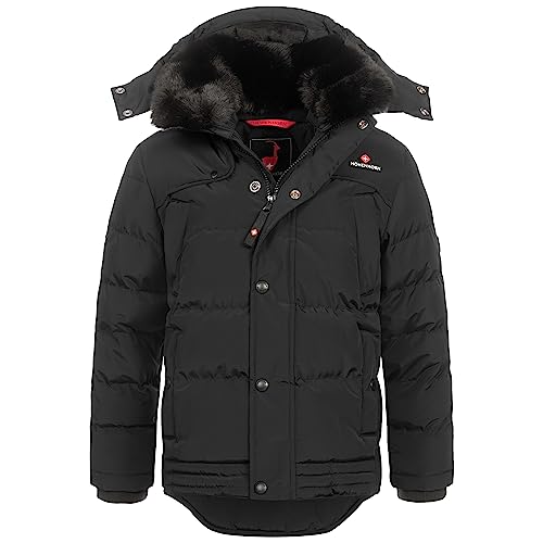 Höhenhorn Bergoo Kinder Winter Jacke Schwarz Gr. 140