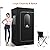 COSVALVE Portable Infrared Sauna for Home, Dry Sauna with 4 Heating Panels and Heated Foot Pad, 1 Person Infrared Sauna Tent Full Size, Remote Control, Indoor Home Spa, 35.4" x 35.4" x 71", Black