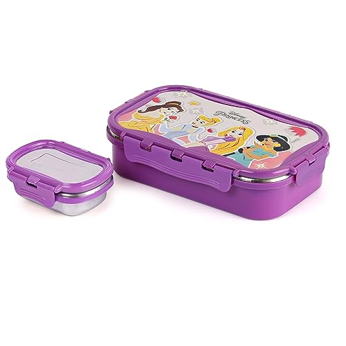 CELLO Thermo Click Toons Big | 100% Food Grade | Leak Proof & Break Resistant | 2 Containers Lunch Box, 1024 ml, Violet CELLO Thermo Click Toons Big | 100% Food Grade | Leak Proof & Break Resistant | 2 Containers Lunch Box, 1024 ml, Violet